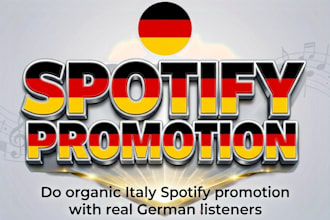 organic spotify music  promotion