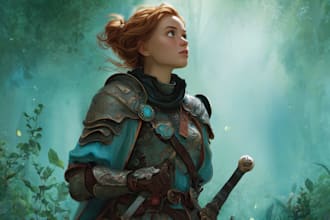create magical fantasy book covers for your novels