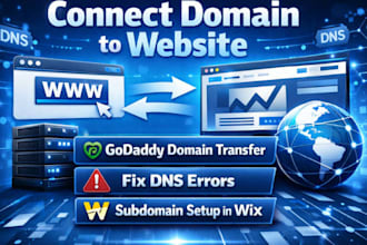 setup domain transfer, domain dns records cloudflare email mx spf dkim wp wix