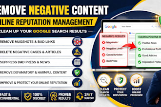 remove mugshots delete negative links cases articles bad press on google search