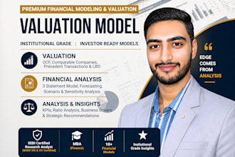 create a 3 statement financial model with dcf valuation