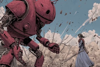 draw special comic illustration or graphic novel