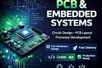 do professional pcb design circuit design embedded systems development