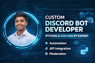 create a professional custom discord bot