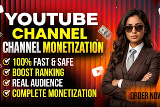 do complete youtube channel monetization promotion