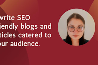write informative and educational blogposts and articles