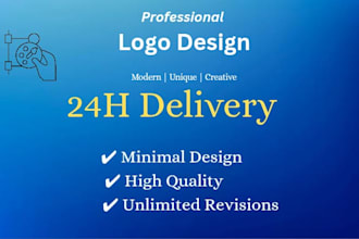 design a modern and professinal logo for your business
