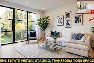 virtual staging and renovation for real estate photos