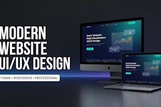 design figma UI, website and landing page design