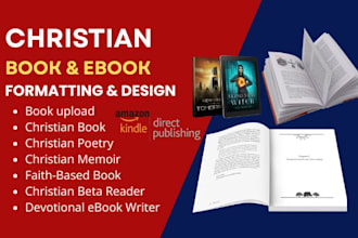 design, format christian ebook daily devotional prayer journal bible study guide