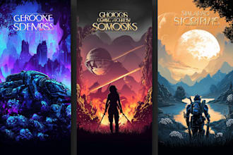 design a stunning sci fi book cover that captivates readers
