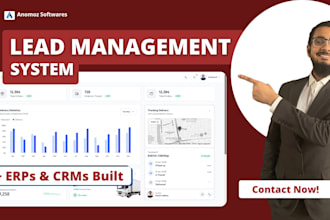 develop a lead management CRM erp for your business