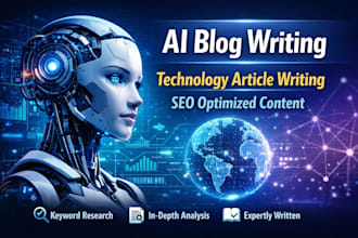 ai tools and technology blog post writing