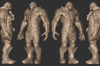 create a stylized 3d game character