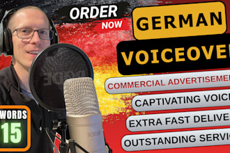 deliver an engaging voice over for your ad campaign
