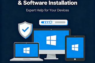 be your remote IT support specialist for windows and mac