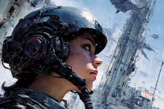 sci fi illustration and sci fi art