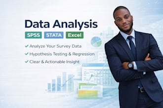 analyze survey data using spss or stata and provide insights
