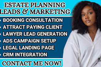 estate planning leads, probate leads, will lawyer leads, estate lawyer clients
