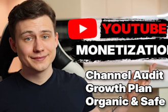 help you reach youtube monetization organically