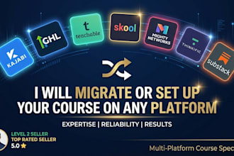 migrate your online course, instructional design and educational content