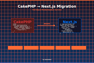migrate your cakephp app to next js with modern architecture