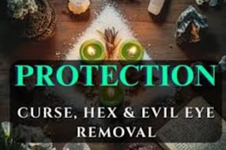 cast powerful curse removal evil eye negativity energy cast immortal protection
