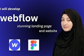 design a modern webflow website for your business