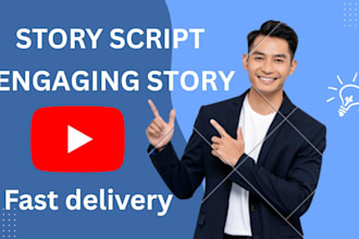 write engaging storytelling youtube scripts