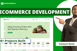 develop your custom ecommerce store