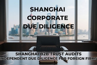 perform professional local due diligence and trust audits in shanghai