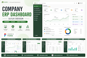design a modern saas dashboard and web app UI UX in figma