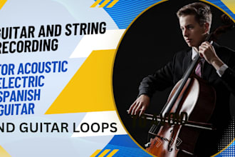 your session guitarist for acoustic, electric, and spanish guitar loops