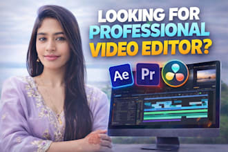 edit professional youtube videos, reels, and shorts