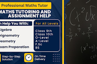 online maths tutor from elementary to high school