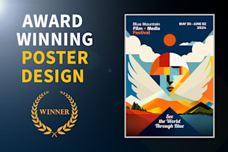 design stunning film posters, short film and concept posters