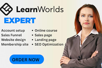 learnworlds website design learnworlds landing page popup form gamification