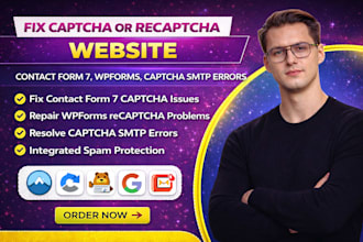 fix wordpress captcha, recaptcha, contact form 7, wpforms, captcha smtp errors