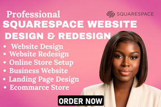 build squarespace website, squarespace website design, redesign squarespace webs
