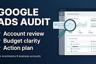 audit your google ads account for ecommerce