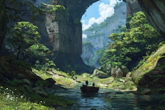 create environment concept art