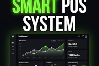 develop smart pos system with inventory and dashboard