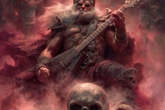 design dark art album covers and metal band artwork