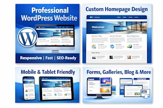 create simple website with wordpress
