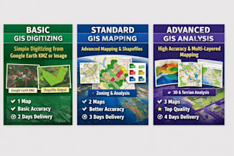 do google earth and gis digitization and convert kmz to shapefiles 0r vice versa