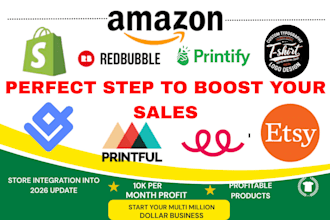 setup a perfect steps to boost your sales on print on demand that sells