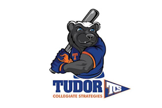 design mascot university honey badgers logo