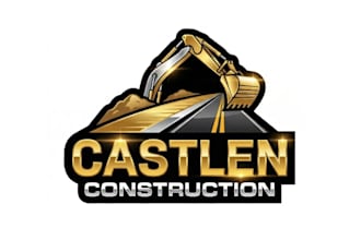 design specially castlen construction logo