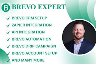 brevo CRM setup brevo zapier api integration brevo automation management pipelin