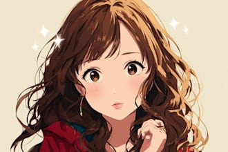 draw unique anime illustrations